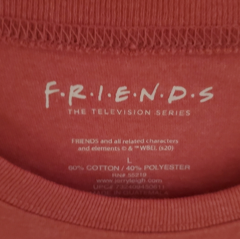 FRIENDS Women's Cropped Short-sleeved T-shirt NWT - Picture 4 of 5